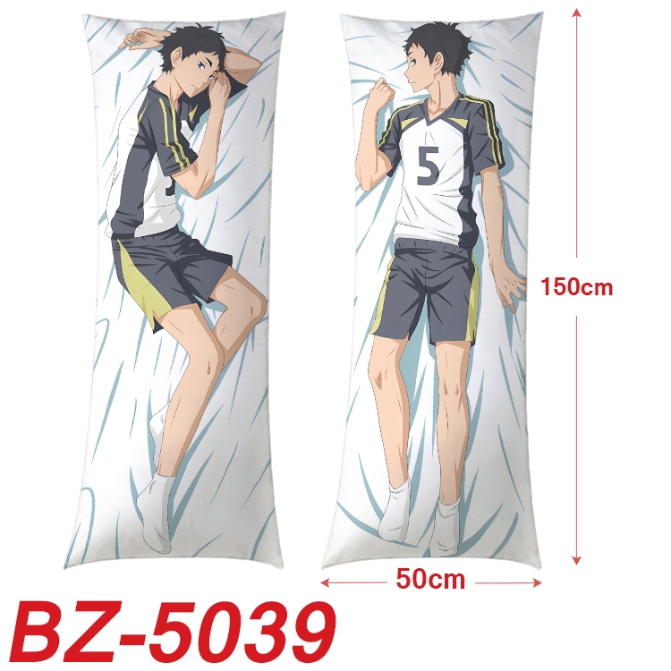 Haikyuu!! Anime sexy equal body double-sided printed pillow 150x50cm  NO FILLING  