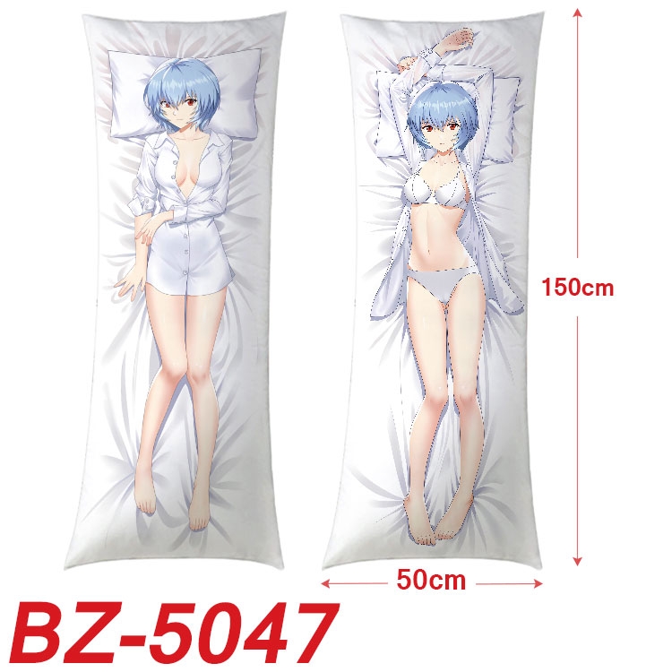 EVA Anime sexy equal body double-sided printed pillow 150x50cm  NO FILLING