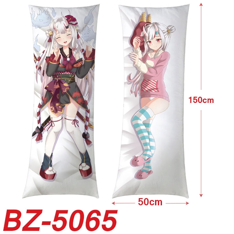 Nakiri Ayame Anime sexy equal body double-sided printed pillow 150x50cm  NO FILLING