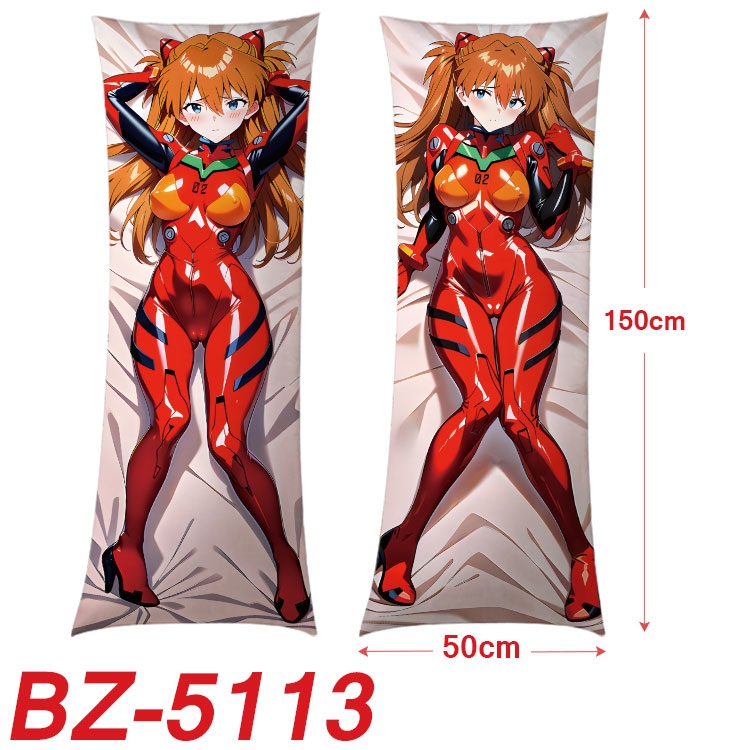 EVA Anime sexy equal body double-sided printed pillow 150x50cm NO FILLING