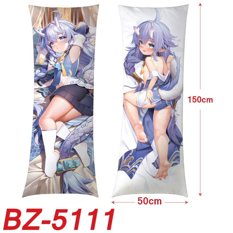 Honkai: Star Rail Anime sexy equal body double-sided printed pillow 150x50cm NO FILLING