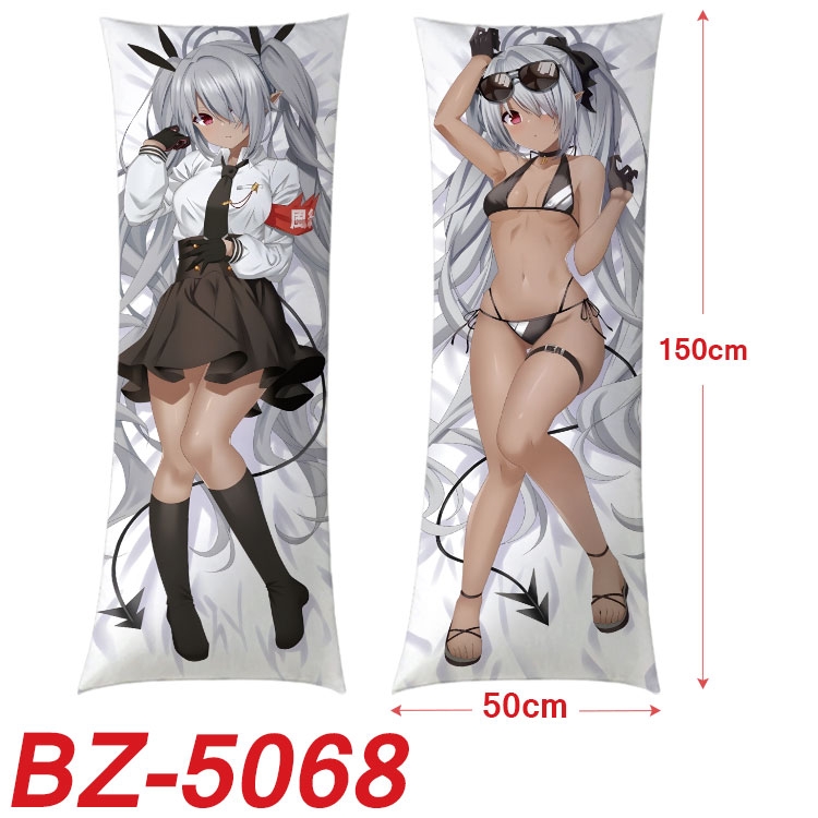 Blue Archive Anime sexy equal body double-sided printed pillow 150x50cm NO FILLING