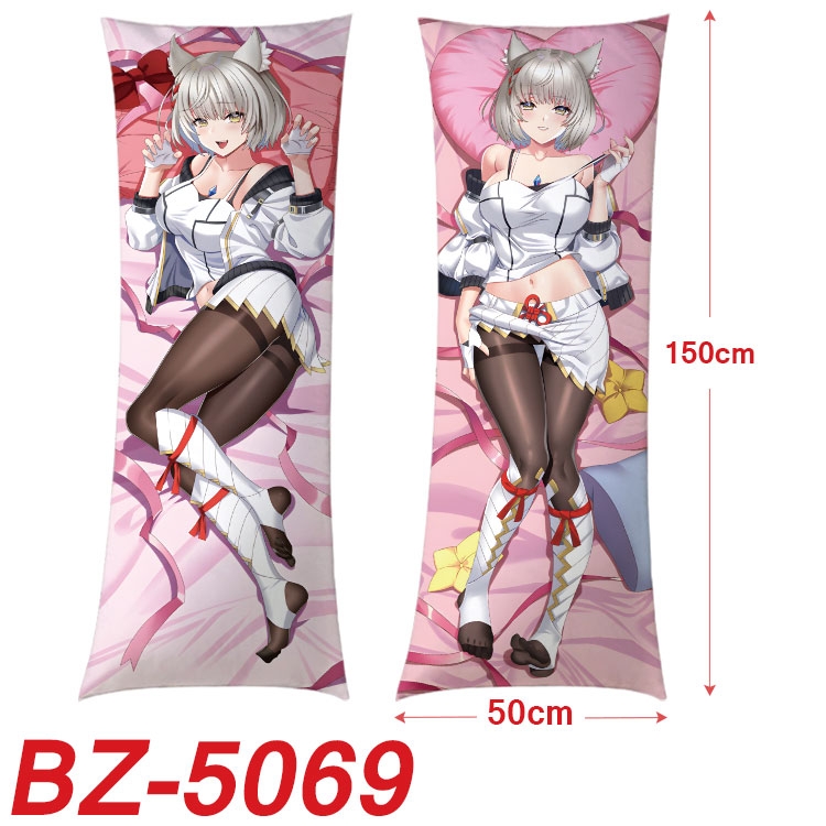 Xenoblade Chronicles Anime sexy equal body double-sided printed pillow 150x50cm NO FILLING