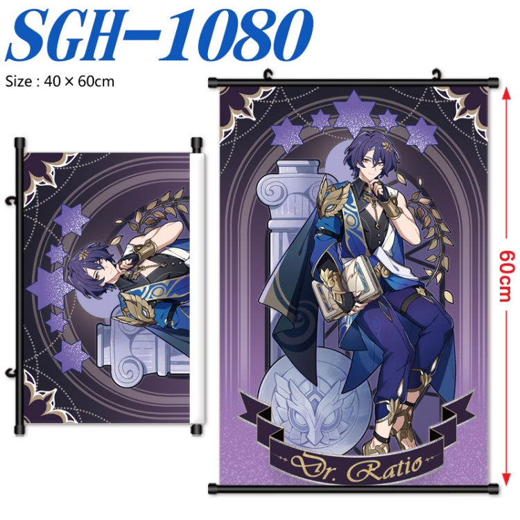 Honkai: Star Rail Anime digital printed pole style hanging picture Wall Scroll 40x60cm SGH-1080