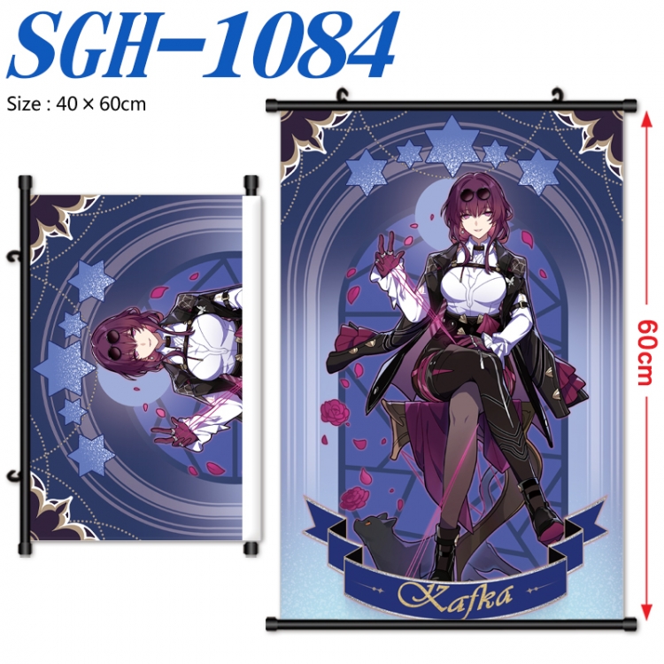 Honkai: Star Rail Anime digital printed pole style hanging picture Wall Scroll 40x60cm SGH-1084