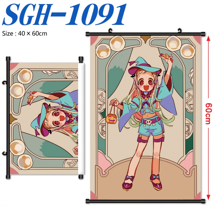 Toilet-bound Hanako-kun Anime digital printed pole style hanging picture Wall Scroll 40x60cm SGH-1091