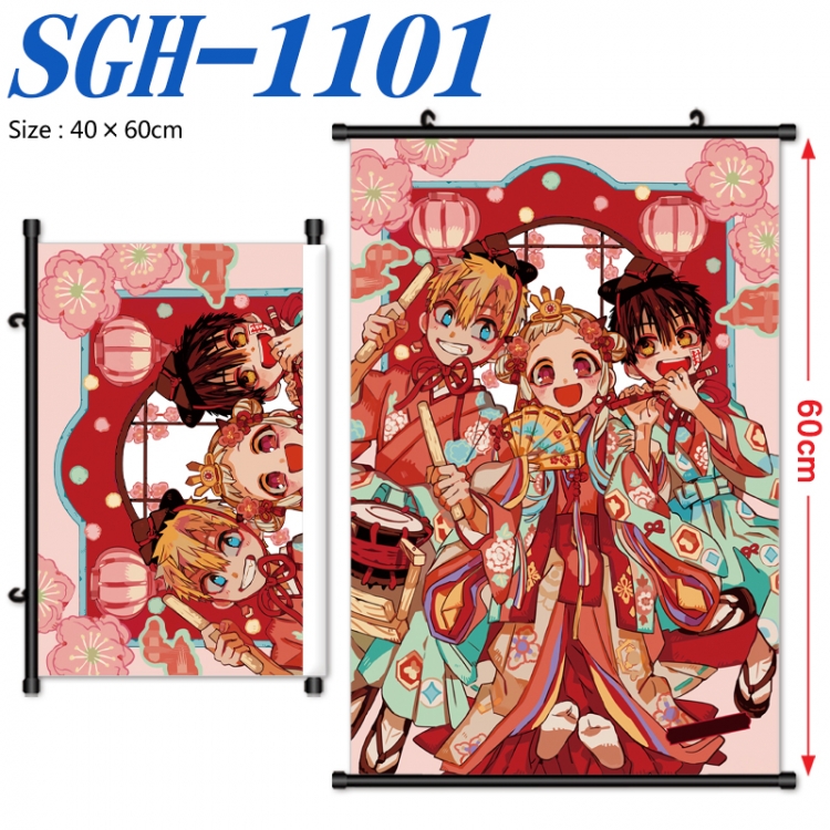 Toilet-bound Hanako-kun Anime digital printed pole style hanging picture Wall Scroll 40x60cm  SGH-1101