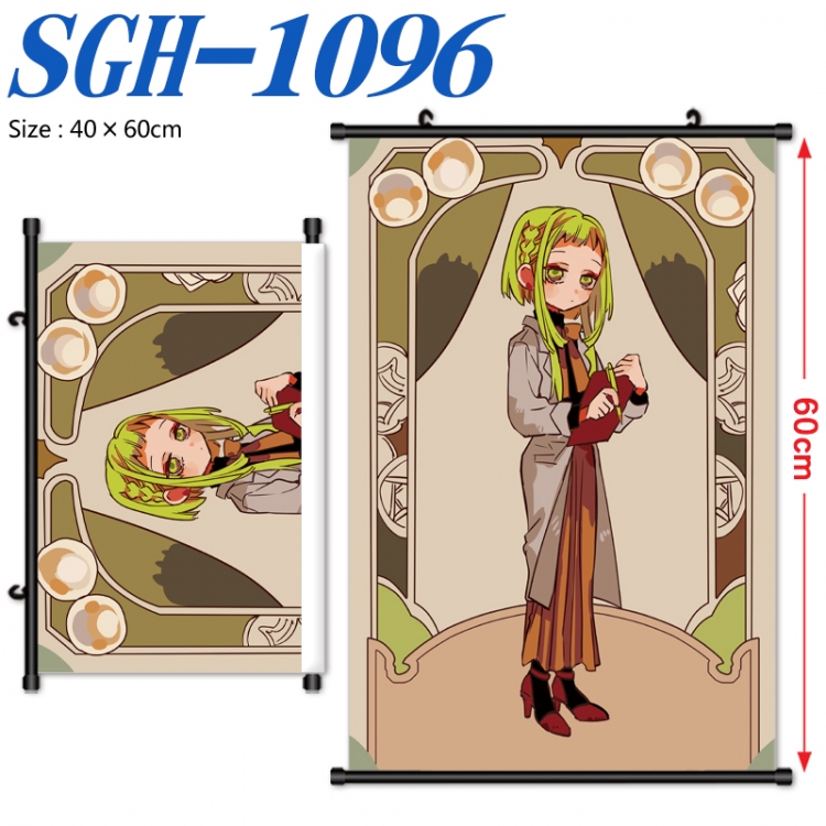 Toilet-bound Hanako-kun Anime digital printed pole style hanging picture Wall Scroll 40x60cm SGH-1096