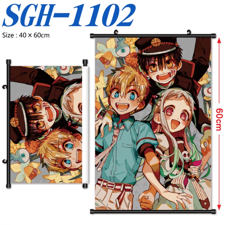 Toilet-bound Hanako-kun Anime digital printed pole style hanging picture Wall Scroll 40x60cm SGH-1102