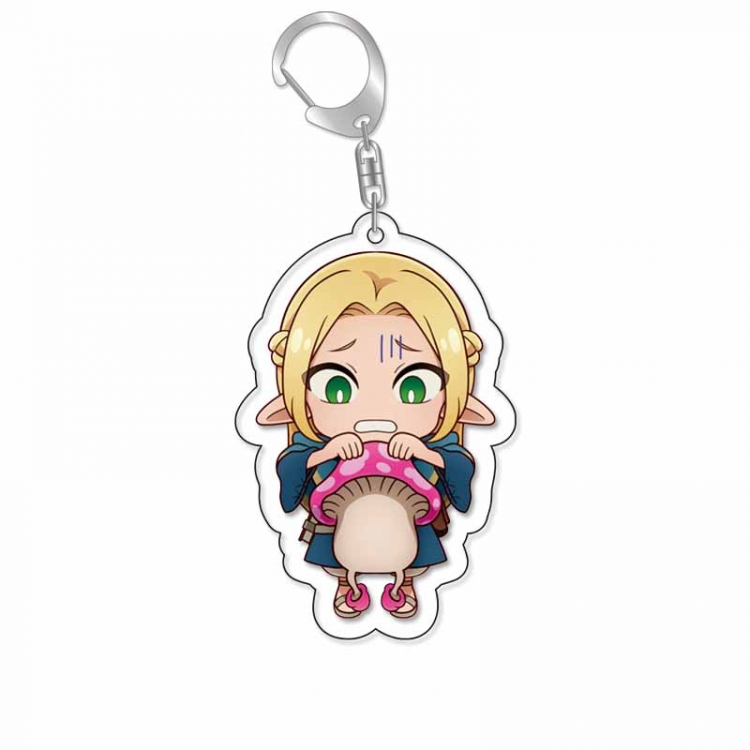 Delicious in Dungeon Anime Acrylic Keychain Charm price for 5 pcs 16917