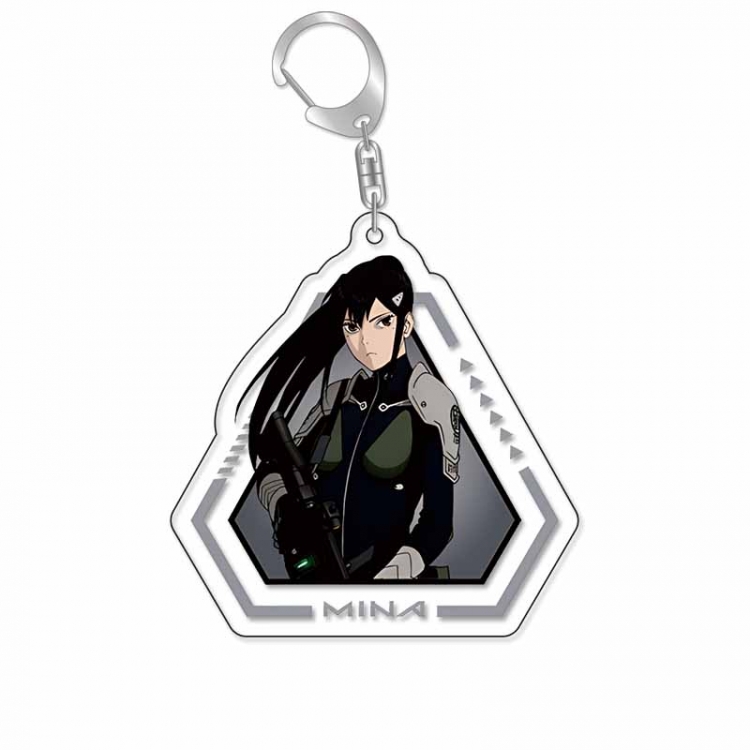 Monster 8 Anime Acrylic Keychain Charm price for 5 pcs 16933