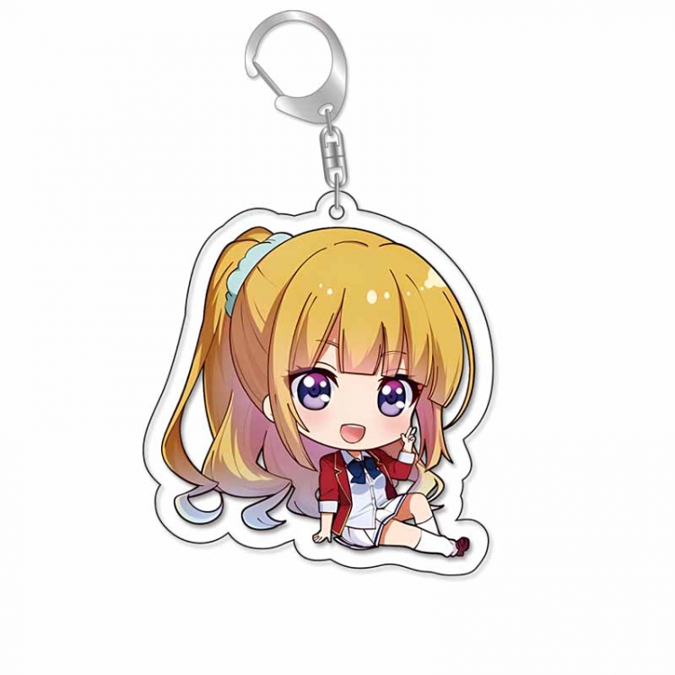 Classroom of the Eli Anime Acrylic Keychain Charm price for 5 pcs 16943