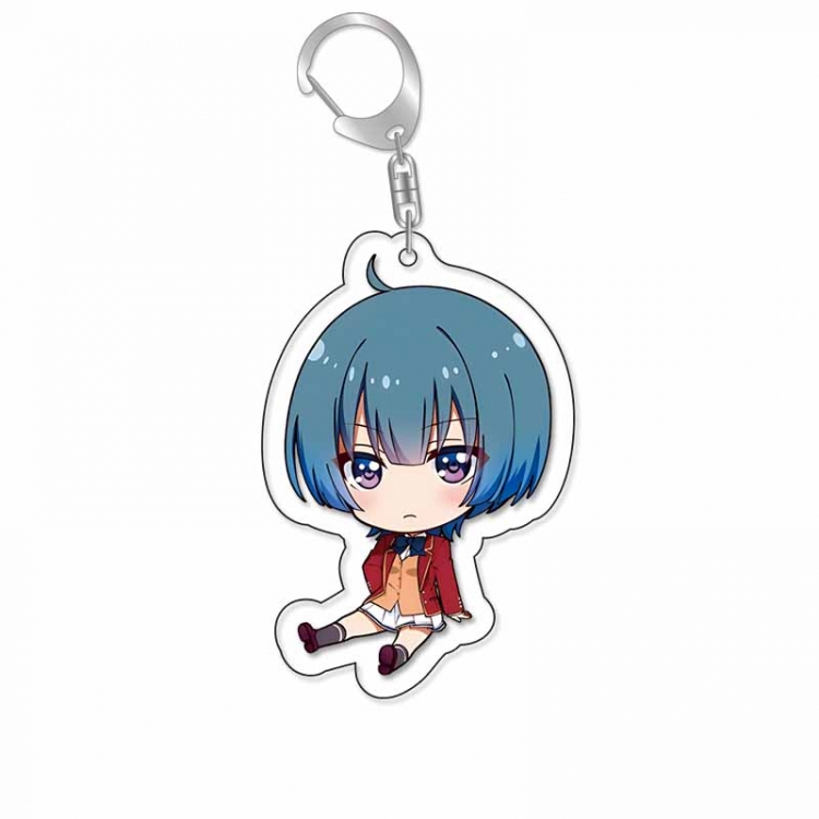 Classroom of the Eli Anime Acrylic Keychain Charm price for 5 pcs 16948