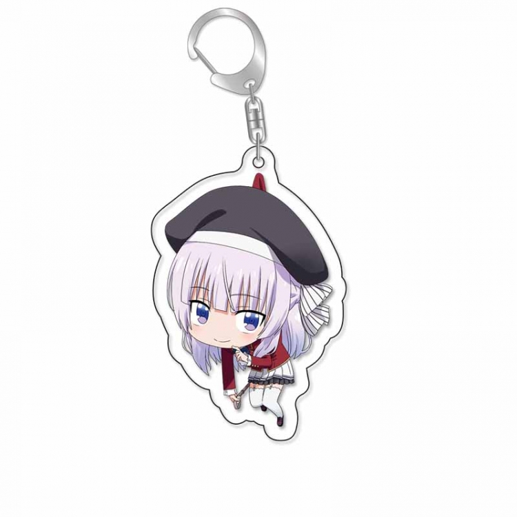 Classroom of the Eli Anime Acrylic Keychain Charm price for 5 pcs 16938