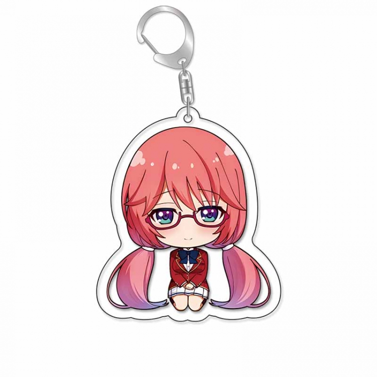 Classroom of the Eli Anime Acrylic Keychain Charm price for 5 pcs 16942