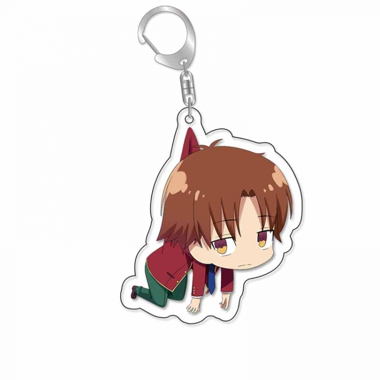 Classroom of the Eli Anime Acrylic Keychain Charm price for 5 pcs