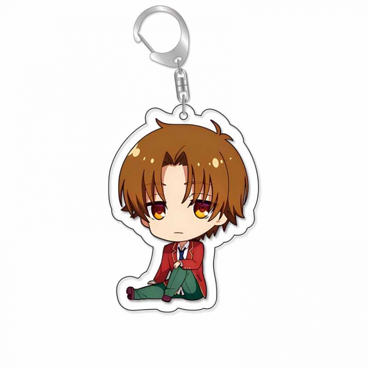 Classroom of the Eli Anime Acrylic Keychain Charm price for 5 pcs 16939