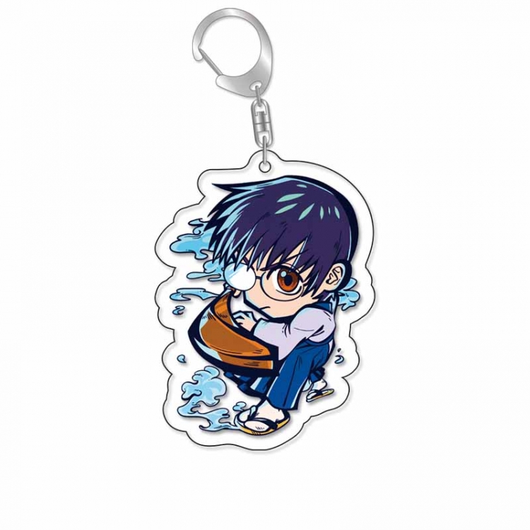 Gintama Anime Acrylic Keychain Charm price for 5 pcs 16952