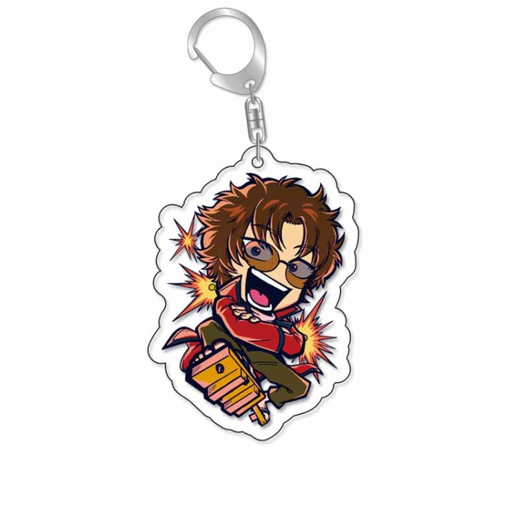 Gintama Anime Acrylic Keychain Charm price for 5 pcs 16961