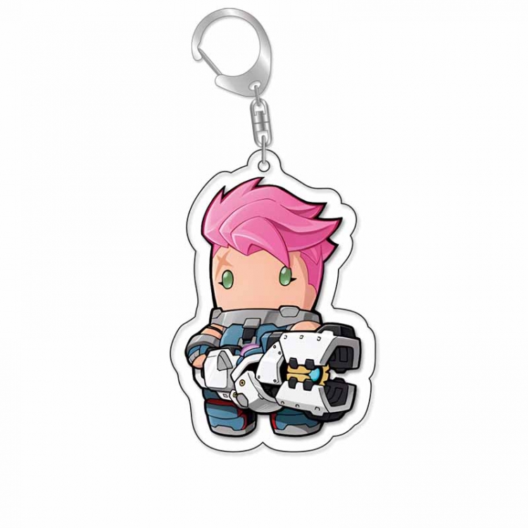 Overwatch Anime Acrylic Keychain Charm price for 5 pcs 16975