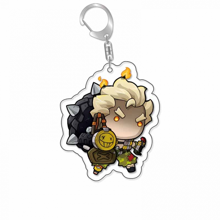 Overwatch Anime Acrylic Keychain Charm price for 5 pcs 16973