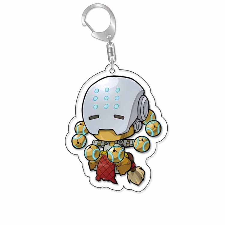 Overwatch Anime Acrylic Keychain Charm price for 5 pcs 16977