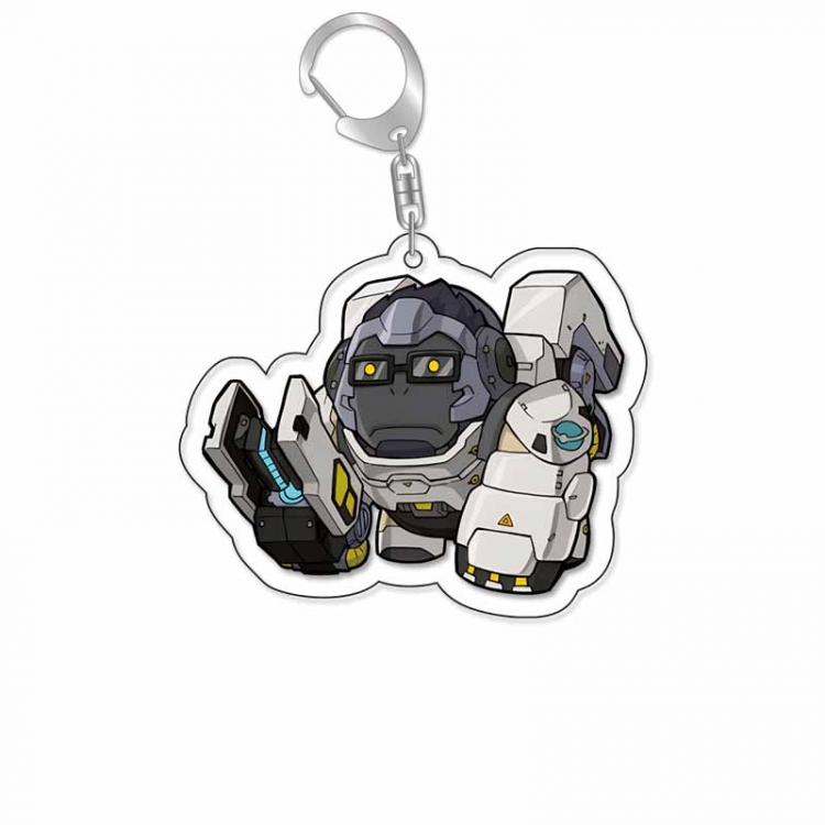 Overwatch Anime Acrylic Keychain Charm price for 5 pcs 16967