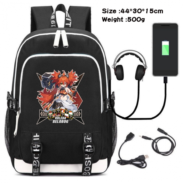 Zenless Zone Zero Game Canvas Backpack Waterproof School Bag 44X30X15CM 500G