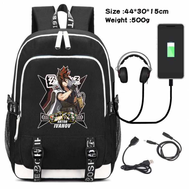 Zenless Zone Zero Game Canvas Backpack Waterproof School Bag 44X30X15CM 500G