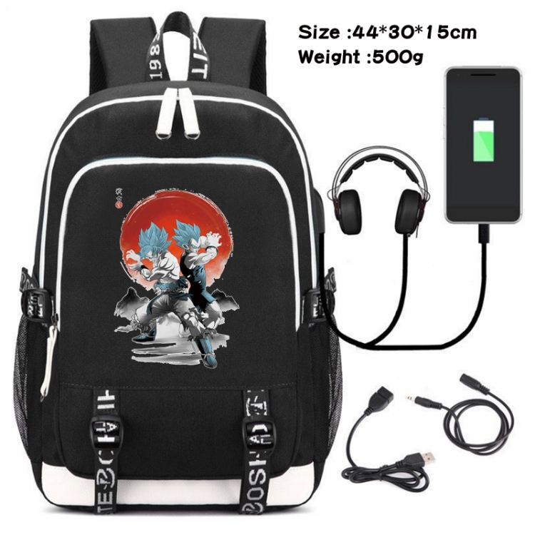 DRAGON BALL Game Canvas Backpack Waterproof School Bag 44X30X15CM 500G