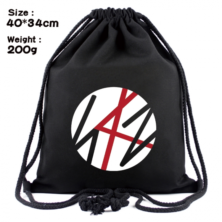 straykids Anime Coloring Book Drawstring Backpack 40X34cm 200g