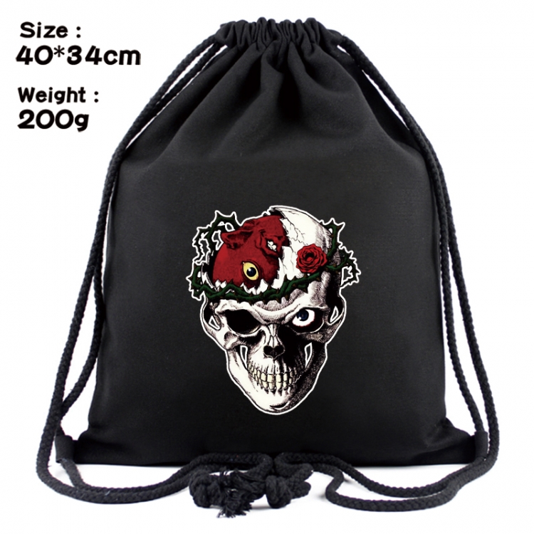 Berserk Anime Coloring Book Drawstring Backpack 40X34cm 200g