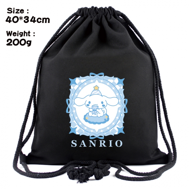 sanrio Anime Coloring Book Drawstring Backpack 40X34cm 200g