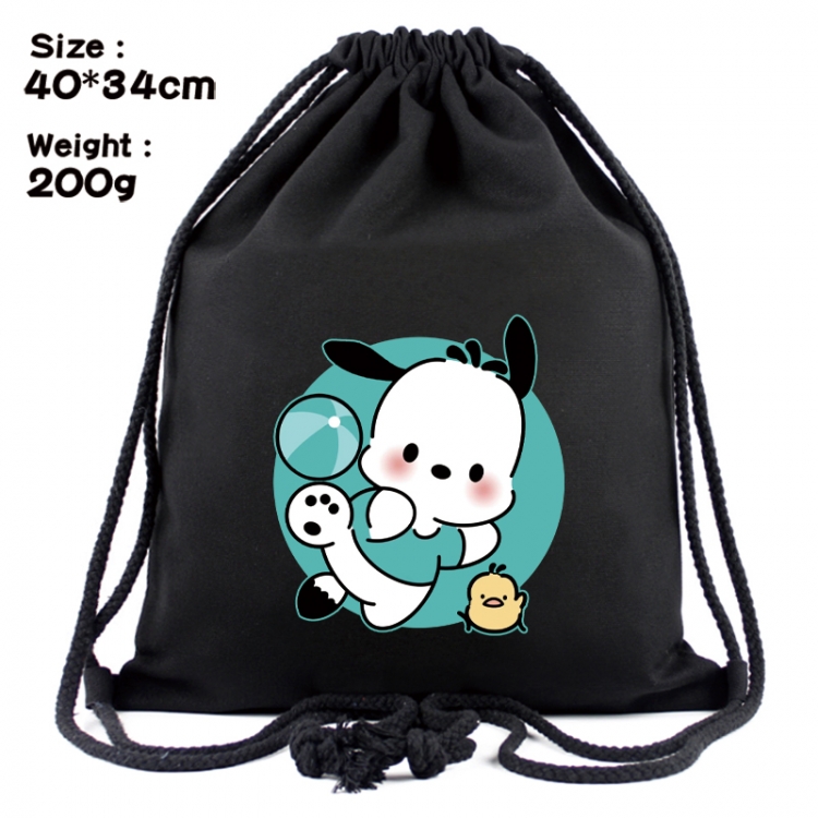 sanrio Anime Coloring Book Drawstring Backpack 40X34cm 200g