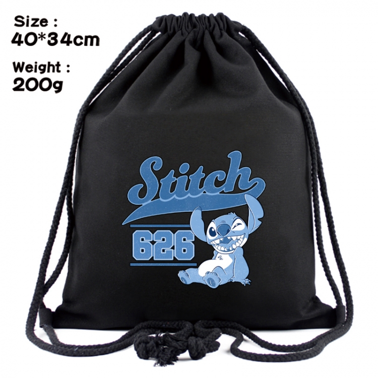 Lilo & Stitch Anime Coloring Book Drawstring Backpack 40X34cm 200g