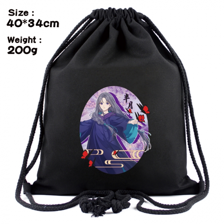 Heaven Official's Blessing Anime Coloring Book Drawstring Backpack 40X34cm 200g