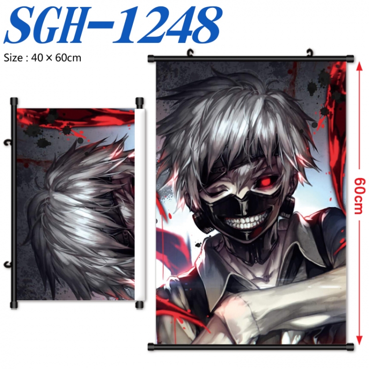 Tokyo Ghoul Anime digital printed pole style hanging picture Wall Scroll 40x60cm  SGH-1248