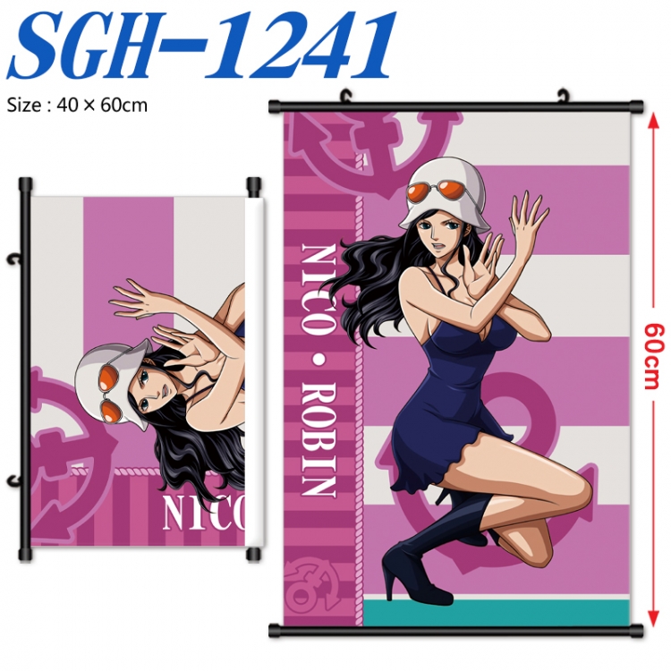 One Piece Anime digital printed pole style hanging picture Wall Scroll 40x60cm SGH-1241