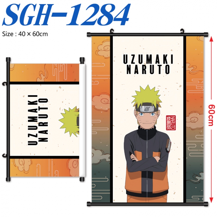 Naruto Anime digital printed pole style hanging picture Wall Scroll 40x60cm SGH-1284