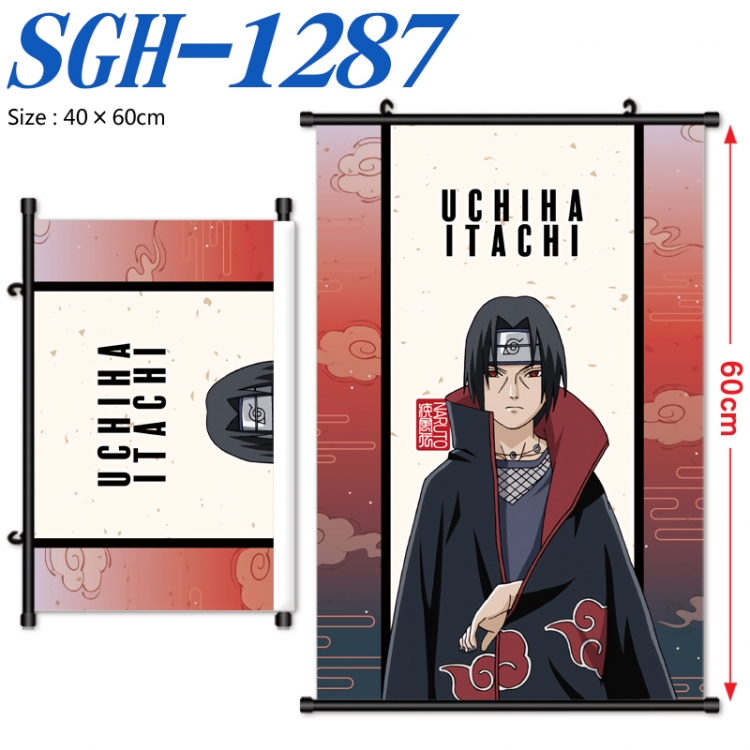 Naruto Anime digital printed pole style hanging picture Wall Scroll 40x60cm SGH-1287