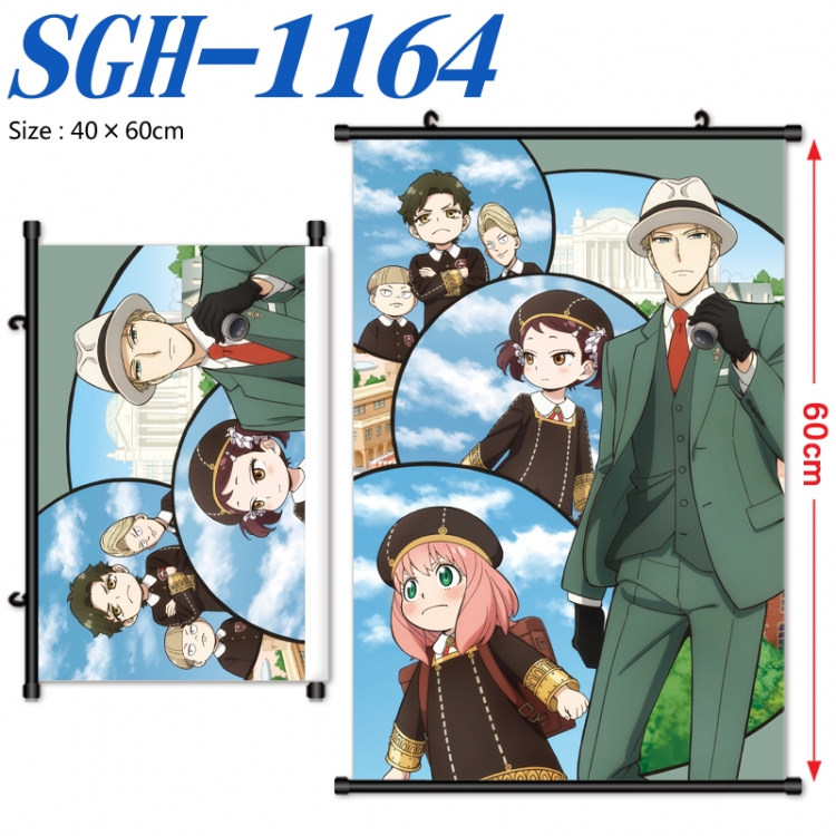 SPY×FAMILY Anime digital printed pole style hanging picture Wall Scroll 40x60cm