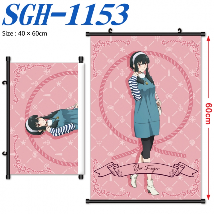 SPY×FAMILY Anime digital printed pole style hanging picture Wall Scroll 40x60cm