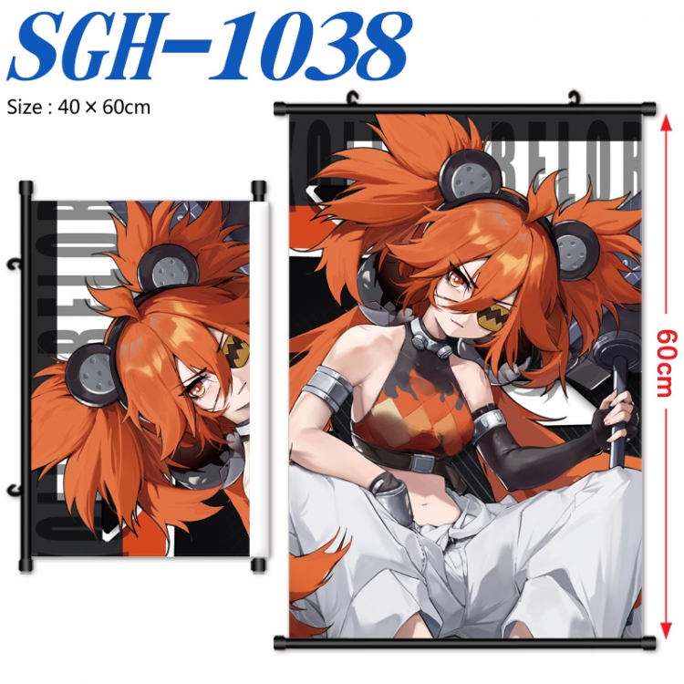 Zenless Zone Zero Anime digital printed pole style hanging picture Wall Scroll 40x60cm  SGH-1038