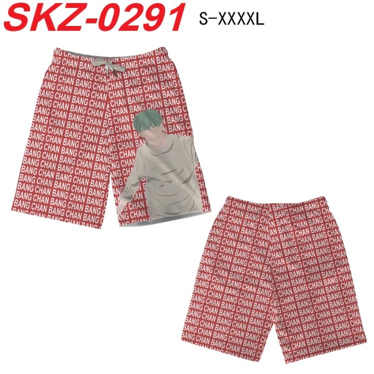 straykids Anime full-color digital printed beach shorts from S to 4XL  SKZ-0291