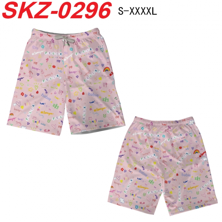 straykids Anime full-color digital printed beach shorts from S to 4XL  SKZ-0296