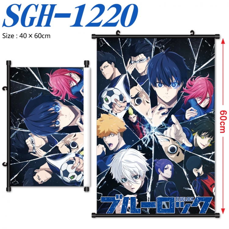 BLUE LOCK Anime digital printed pole style hanging picture Wall Scroll 40x60cm SGH-1220