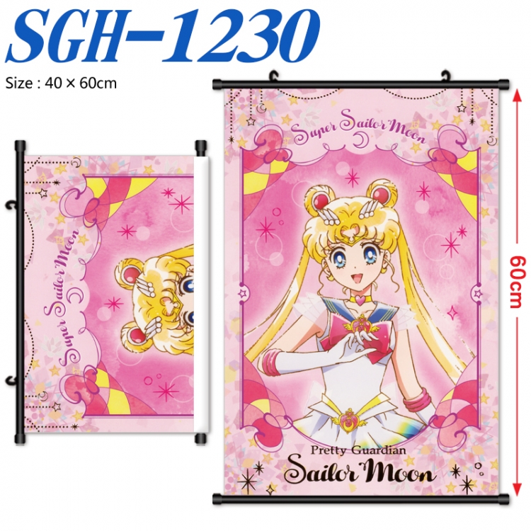 sailormoon Anime digital printed pole style hanging picture Wall Scroll 40x60cm  SGH-1230