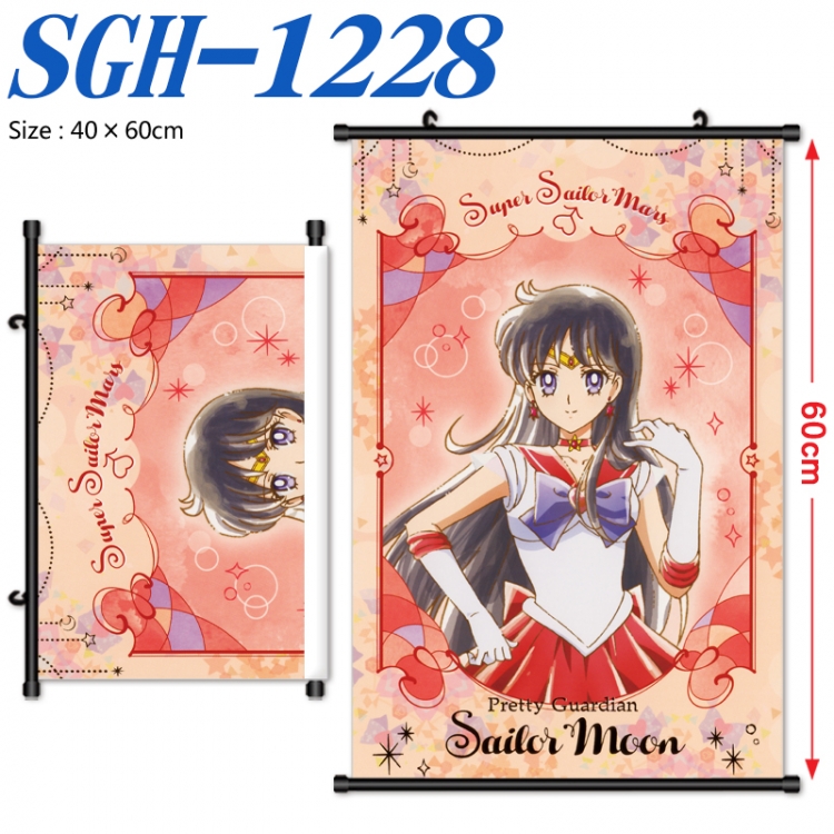 sailormoon Anime digital printed pole style hanging picture Wall Scroll 40x60cm  SGH-1228