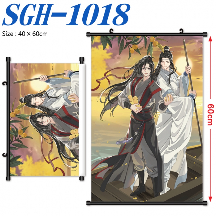 The wizard of the de Anime digital printed pole style hanging picture Wall Scroll 40x60cm  SGH-1018