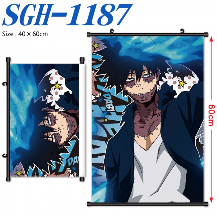 My Hero Academia Anime digital printed pole style hanging picture Wall Scroll 40x60cm  SGH-1187